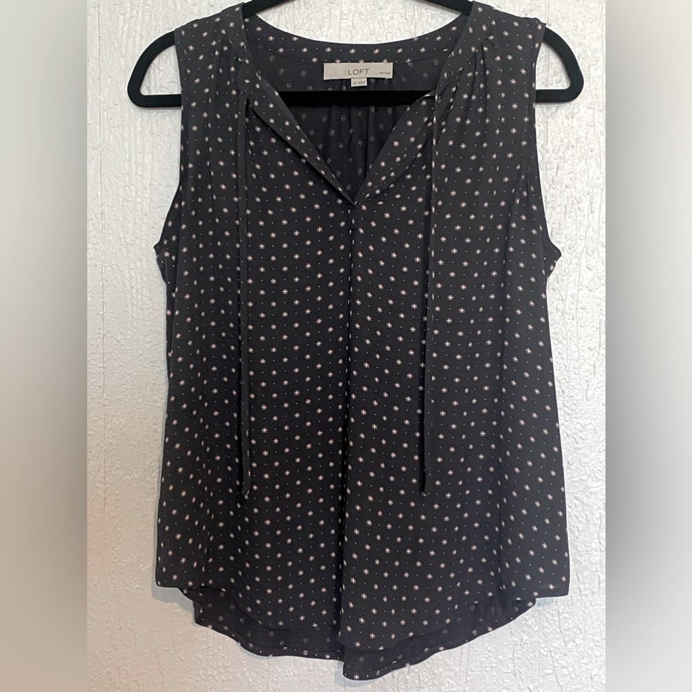 NWOT Loft sleeveless blouse